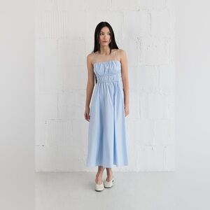 All Row Alice Dress in light blue size large brand new with tags